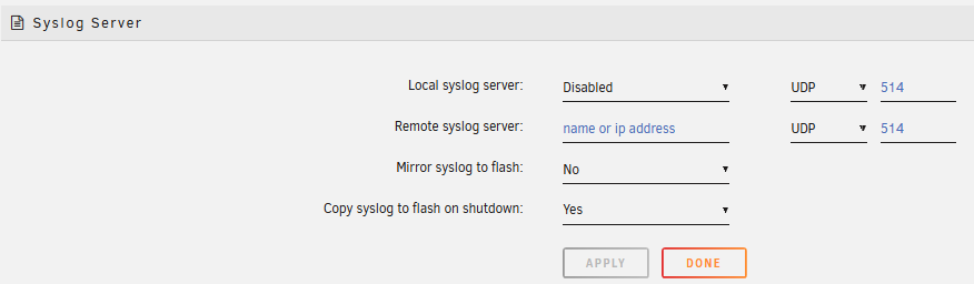 Syslog Server